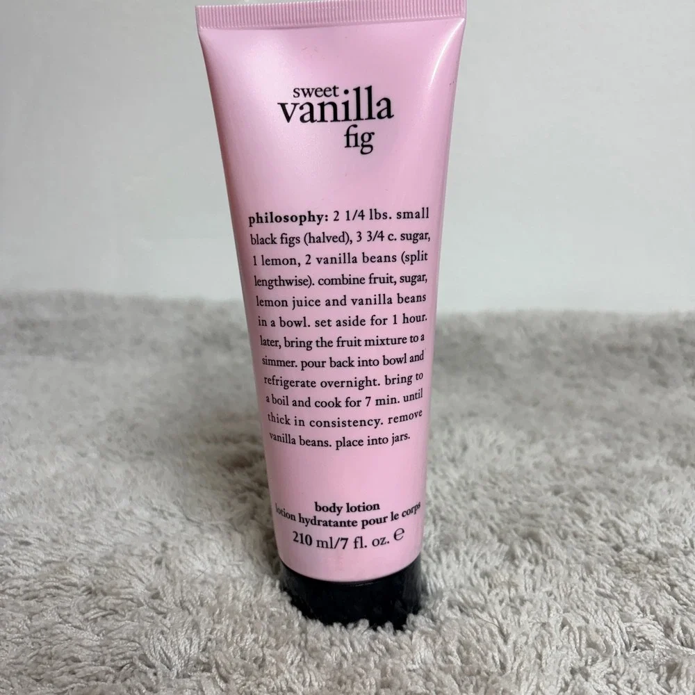 Philosophy Sweet Vanilla Fig Body Lotion 7 fl oz Sealed New
